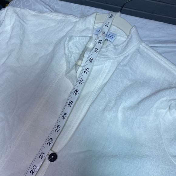 Vintage Grace Lee X Tall Medium Lightweight Jumpsuit Coverall Romper Linen Style - Picture 13 of 14